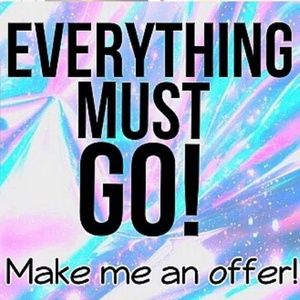 All reasonable offers accepted!